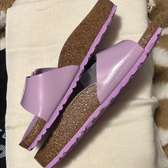 NWT Birkenstock Women's Lavender Slide Sandals - Picture 2 of 6